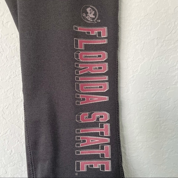 ProEdge by Knights Apparel Florida State Capri Pants Medium 7/9 Grey - Picture 3 of 5